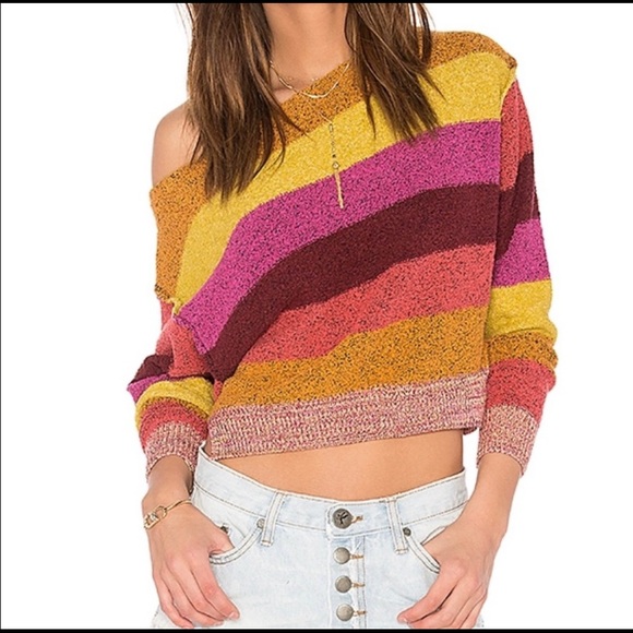 Free People Sweaters - Free people striped pullover